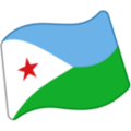 flag: Djibouti on platform Google