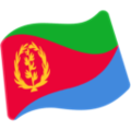 flag: Eritrea on platform Google