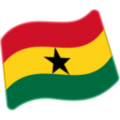 flag: Ghana on platform Google