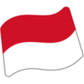 flag: Indonesia on platform Google