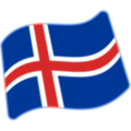 flag: Iceland on platform Google