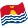 flag: Kiribati on platform Google