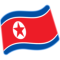 flag: North Korea on platform Google