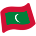 flag: Maldives on platform Google