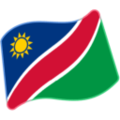 flag: Namibia on platform Google