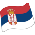 flag: Serbia on platform Google
