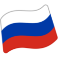 flag: Russia on platform Google