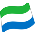 flag: Sierra Leone on platform Google