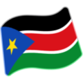 flag: South Sudan on platform Google