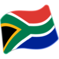 flag: South Africa on platform Google