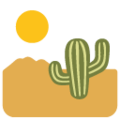 desert on platform Google