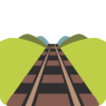 railway track on platform Google
