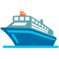 passenger ship on platform Google