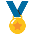 sports medal on platform Google