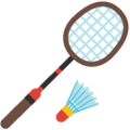 badminton racquet and shuttlecock on platform Google