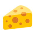 cheese wedge on platform Google