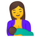 breast-feeding on platform Google