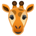 giraffe on platform Google