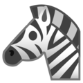 zebra on platform Google