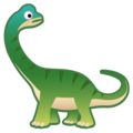 sauropod on platform Google