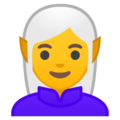 woman elf on platform Google
