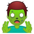 man zombie on platform Google