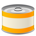 canned food on platform Google