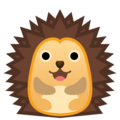 hedgehog on platform Google