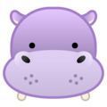 hippopotamus on platform Google
