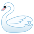 swan on platform Google