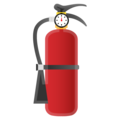 fire extinguisher on platform Google
