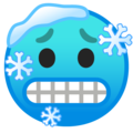 cold face on platform Google