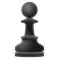 chess pawn on platform Google