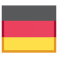 flag: Germany on platform HTC