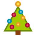 Christmas tree on platform HTC
