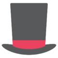 top hat on platform HTC