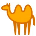 two-hump camel on platform HTC