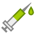 syringe on platform HTC