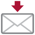 envelope with arrow on platform HTC