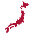 map of Japan on platform HTC
