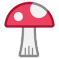 mushroom on platform HTC