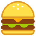 hamburger on platform HTC