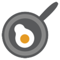 fried egg on platform HTC