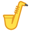 saxophone on platform HTC