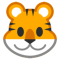 tiger face on platform HTC
