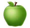 green apple on platform HuaWei