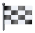 chequered flag on platform HuaWei