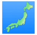 map of Japan on platform HuaWei