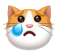 crying cat on platform HuaWei