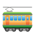 railway car on platform HuaWei